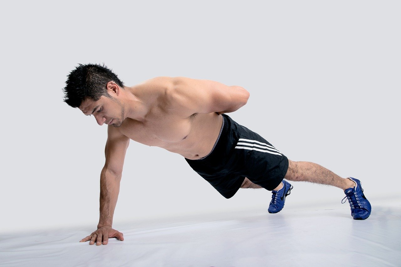 one arm press
